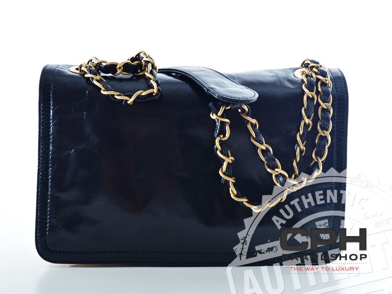 Chanel Contrast skulder taske-3562