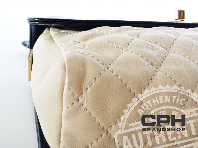 Chanel Contrast skulder taske-3569