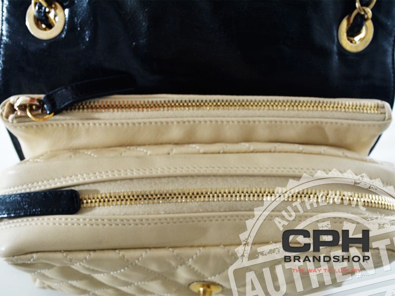 Chanel Contrast skulder taske-3573