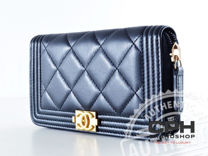Chanel Boy Zippy wallet-6231