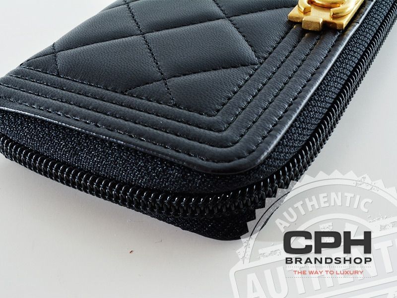 Chanel Boy Zippy wallet-6228