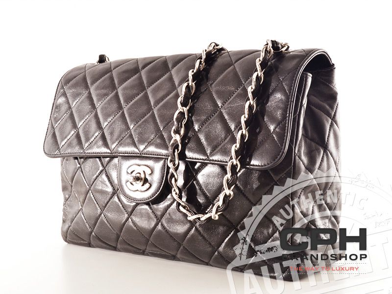 Chanel Vintage Classic Jumbo Flap Bag-4719