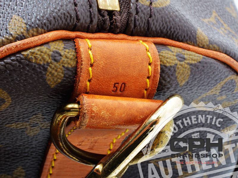 Louis Vuitton Keepall 50 med rem-1235